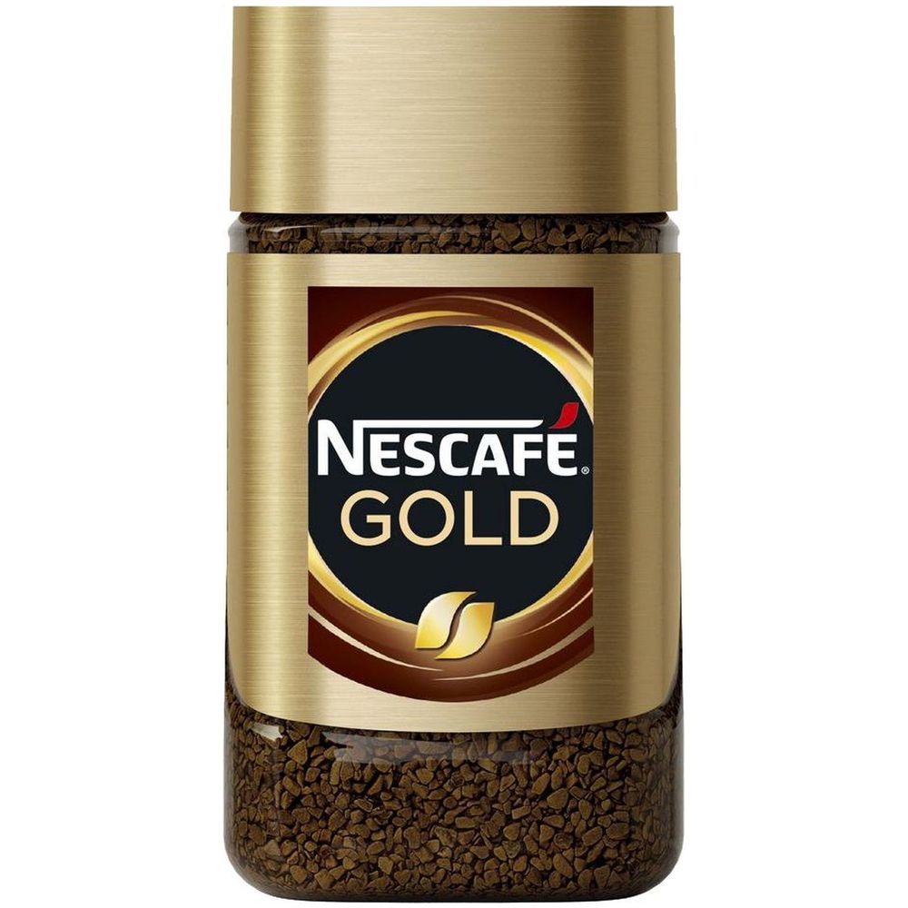 Кофе растворимый с молотым Nescafe Gold, 47.5г