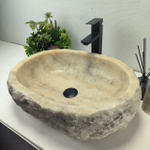Раковина из оникса Erozy Grey EO-62633 53*39*15 0094
