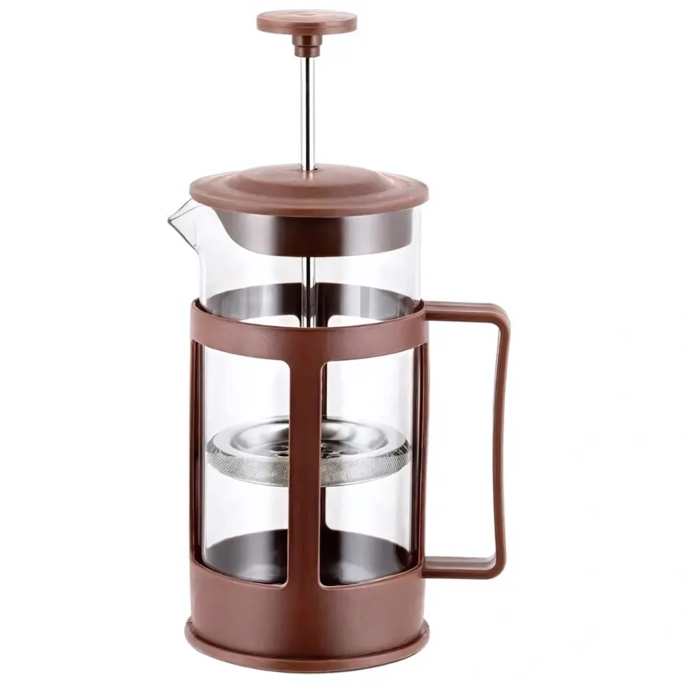 Френч-пресс TECO TC-P1035-BR (микс цветов) 0,35л