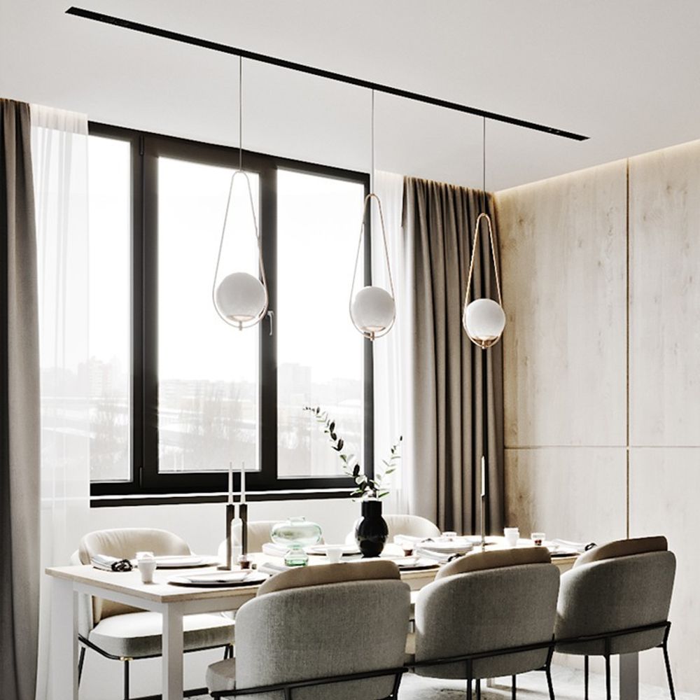 Подвесной светильник HOOP DROP Black