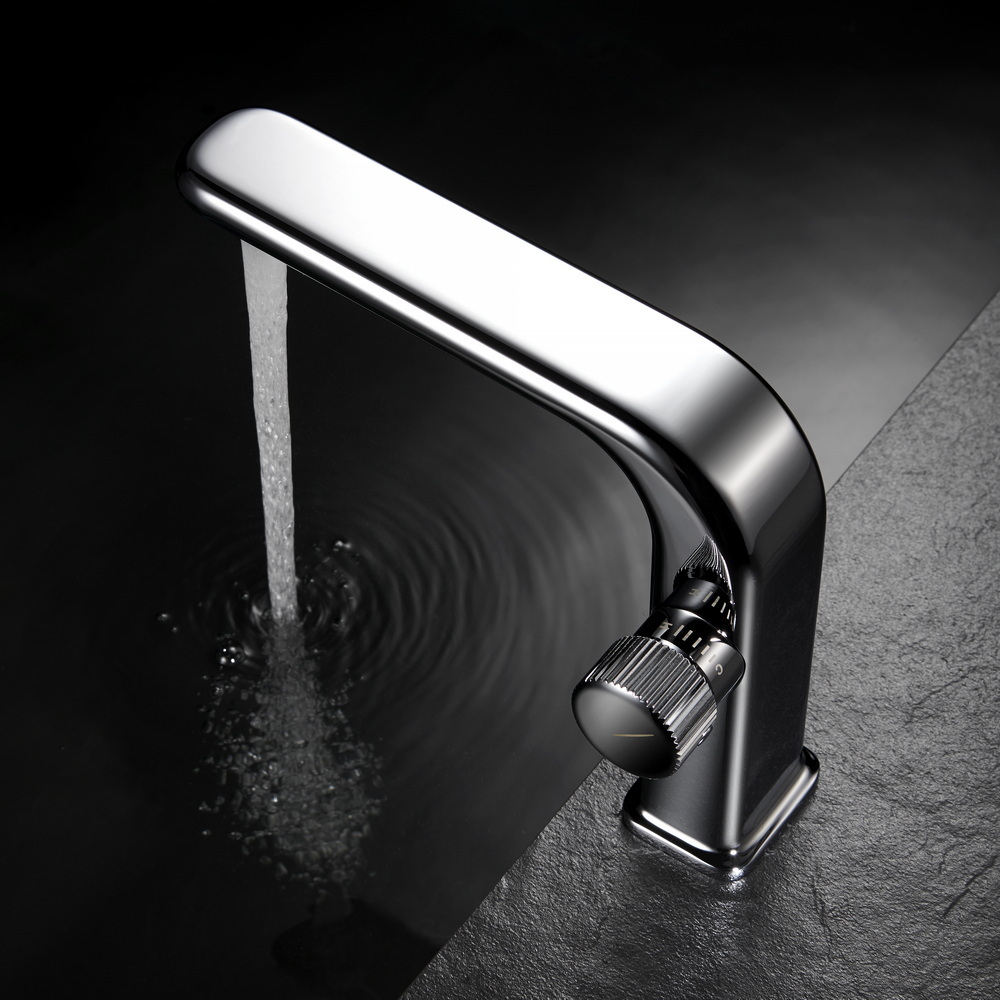 Смеситель для раковины Black&White Universe хром (U7640)