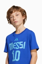 Футболка adidas Messi Name and Number Graphic Junior - синий
