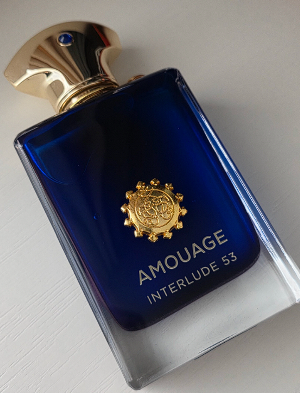 Amouage Interlude 53 Man 100ml (Коробка парфюма без слюды, парфюм новый, распаковка для фото)