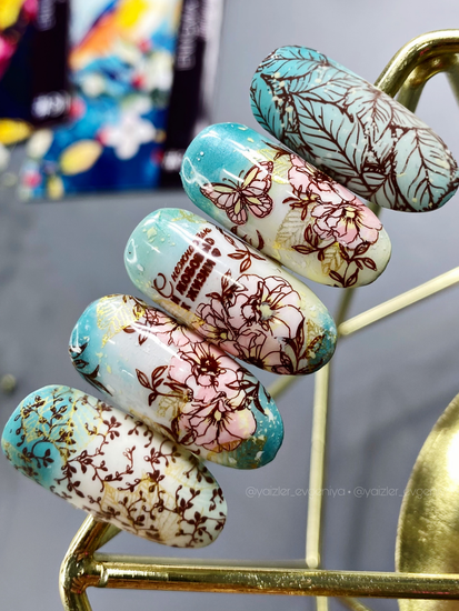 Пластина для стемпинга Enigma Stamping №031