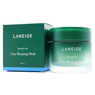 Laneige Маска ночная успокаивающая - Cica sleeping mask, 60мл