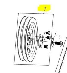 Шкив MU1-1200003-0002