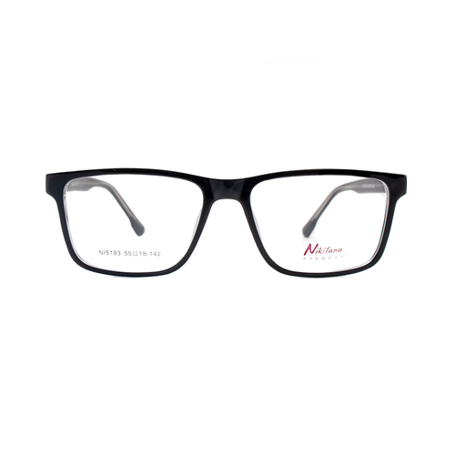Оправа квадрат Nikitana NI5193 C1 черная глянцевая и черная матовая