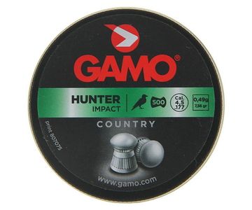 Пули Gamo Hunter 0,49 г. 4,5 мм. (500 шт.)