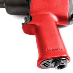 Пневмогайковерт ударный ''Twin Hammer''с реверсом и регулировкой усилия 1/2''(960Hм, 8500 об/мин,6.3bar,256 л/мин) Forsage F-4142