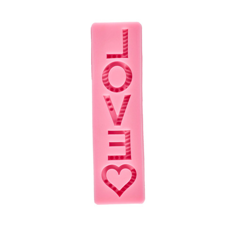 Молд "LOVE" 165х45х10мм