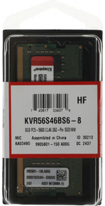 Оперативная память Kingston KVR56S46BS6-8 8 Гб
