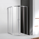 Душевой уголок Cezares MOLVENO-RH-2-120/90-C-Cr-IV, 120х90х195, профиль хром, стекло прозрачное