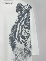 Лонгслив школьный для мальчика с принтом