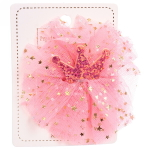 Зажим для волос детский «Корона перламутр”, микс 6 цветов, 9см