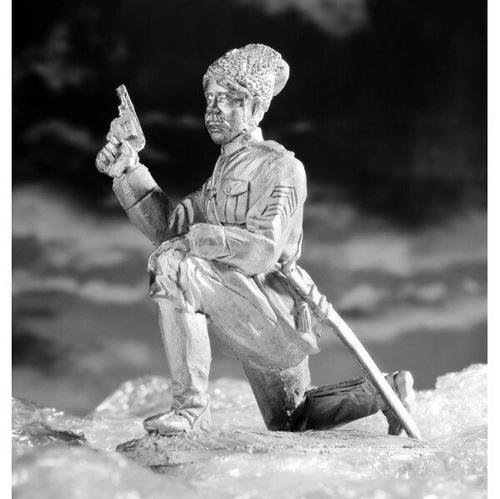 Оловянный солдатик Офицер Атаманского полка Отдельной Семиреческой армии генерала Б. В. Анненкова. 1919 г.