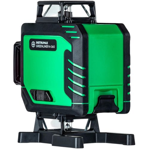 Лазерный уровень INSTRUMAX GL 4-360 Master SET+Штатив-штанга элевационный LP-300 с треногой 3м