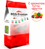 Eco premium наполнитель для кошек древесный тутти-фрутти