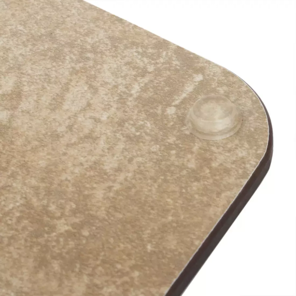 Доска разделочная с ручкой 25х36см ComposeEat Fashion порфир кремовый