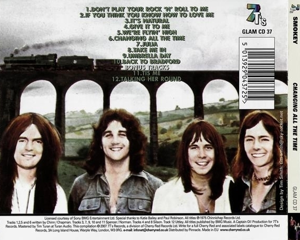 Smokey / Changing All The Times (CD)