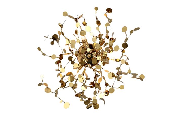 Настенный светильник Crystal Lux GARDEN AP-PL3 D400 GOLD