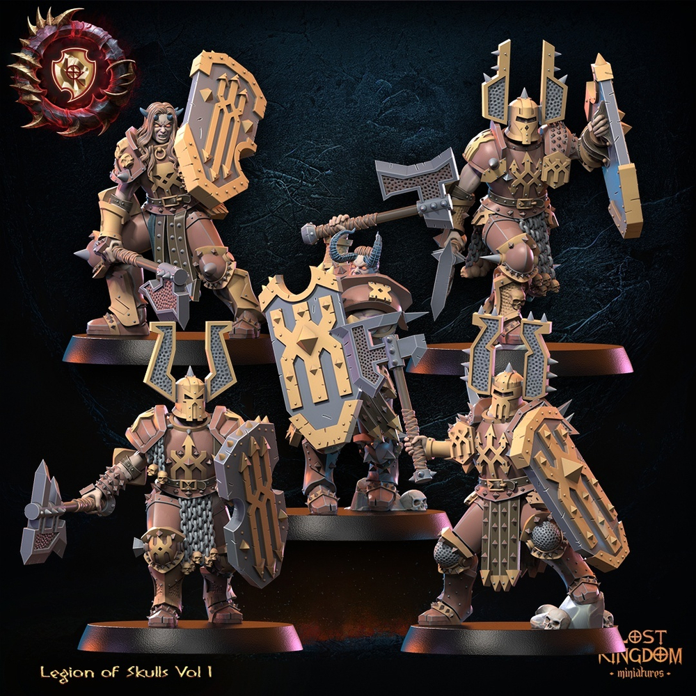 Khorne Skull Legion Troops 1