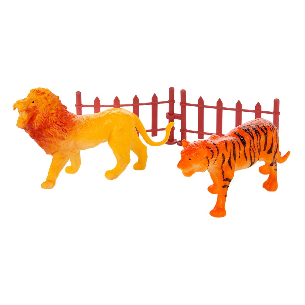 Набор диких животных 2шт, пакет 825-14