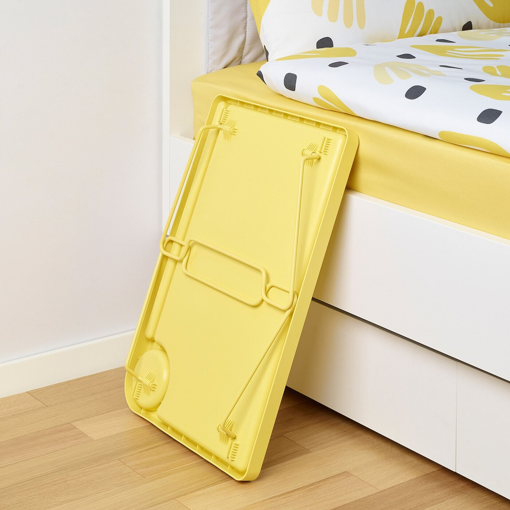 Поднос IKEA BRUKSVARA (БРУКСВАРА), Желтый, 24х52х35 см
