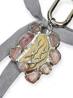 Карабин Reglow Lab Mc-Crb-3Mycelium Розовый кварц, галька, Карабин