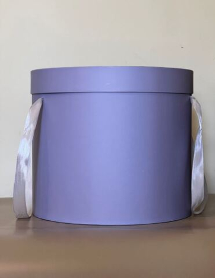 Шляпная коробка эконом вариант 40х30см см Цвет:Светло серый. Розница 1300  рублей .