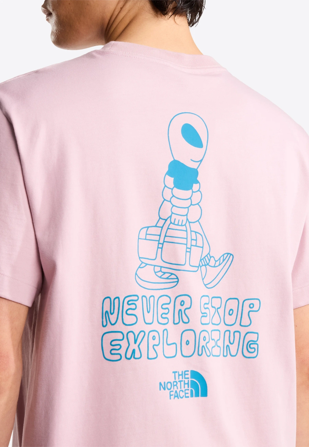 Футболка The North Face - metal pink