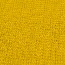 Набор из двух кухонных жаккардовых полотенец горчичного цвета из коллекции Essential