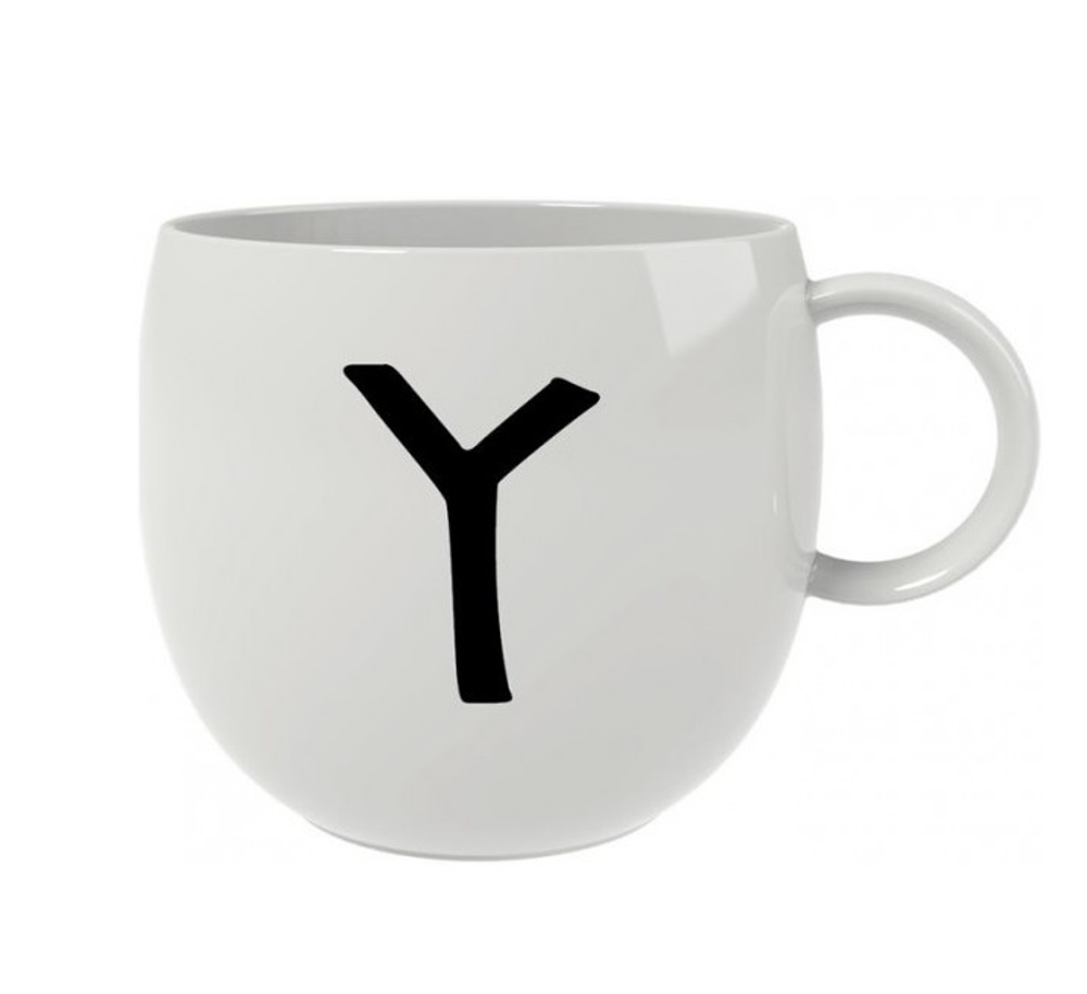 Like. by Villeroy&Boch Кружка с буквами 400 мл Y 10-1620-6124