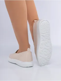 Мокасины летние с перфорацией