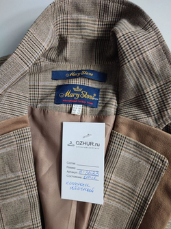 Костюм Mary Stone в клетку, визуально на 44 размер