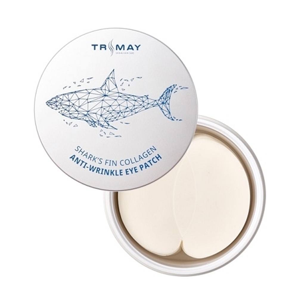 Trimay Shark’s Fin Collagen Anti-wrinkle Eye Patch антивозрастные патчи для век с экстрактом акульего плавника