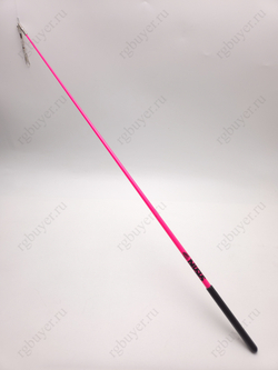 Палочка Sasaki 57 см Розовая с чёрной ручкой РxВ (Pink x Вlack)