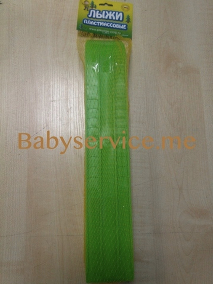 Лыжи на коляску 2 шт салатовые