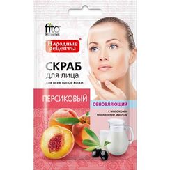 Скраб для лица Fito Косметик Персиковый Восстанавливающий 15мл