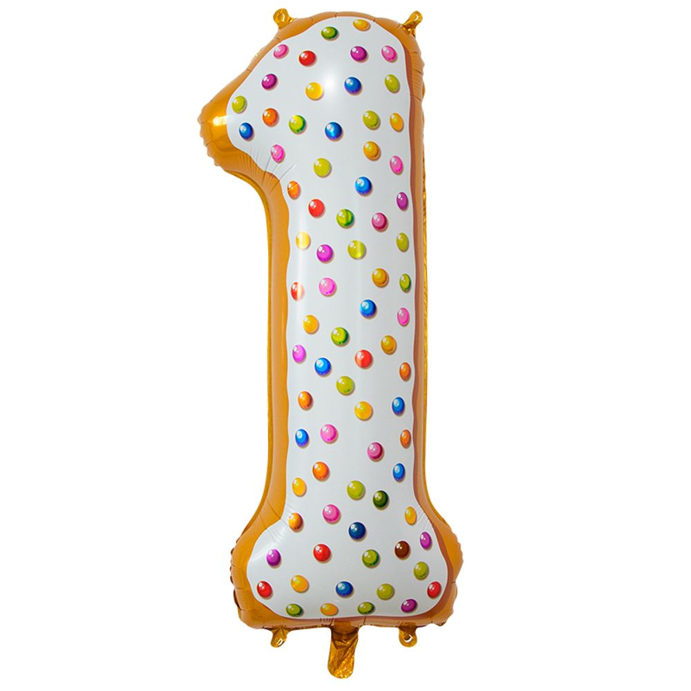 Цифра 1 Пончик 34&quot; ВС