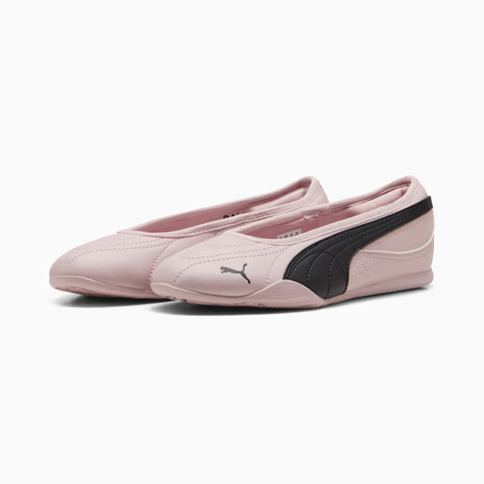PUMA Кроссовки-балетки Catch Soleil, розовый/черный
