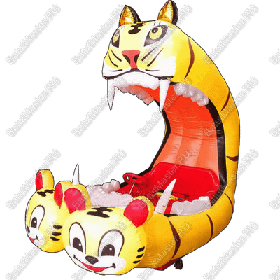 Парковый электромобиль «Тигр и тигрята»