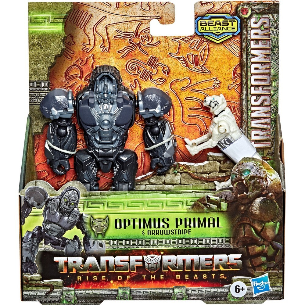 Hasbro Transformers Beast Alliance - Beast Weaponizers Optimus Primal 13 cm Rise of the Beasts 2-pack figure F4611 / артикул   F3897 F4611  / GTIN 5010993958719