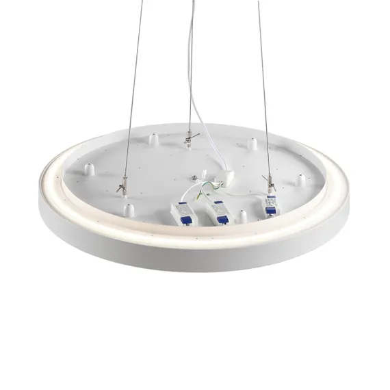 7755 (7757)/L SN 539 Подвесное крепление для светильника QUASAR LED металл/белый 1,5м QUASAR