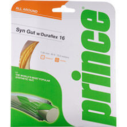 Струны теннисные Prince Synthetic Gut Duraflex String Set 12,2m - Gold