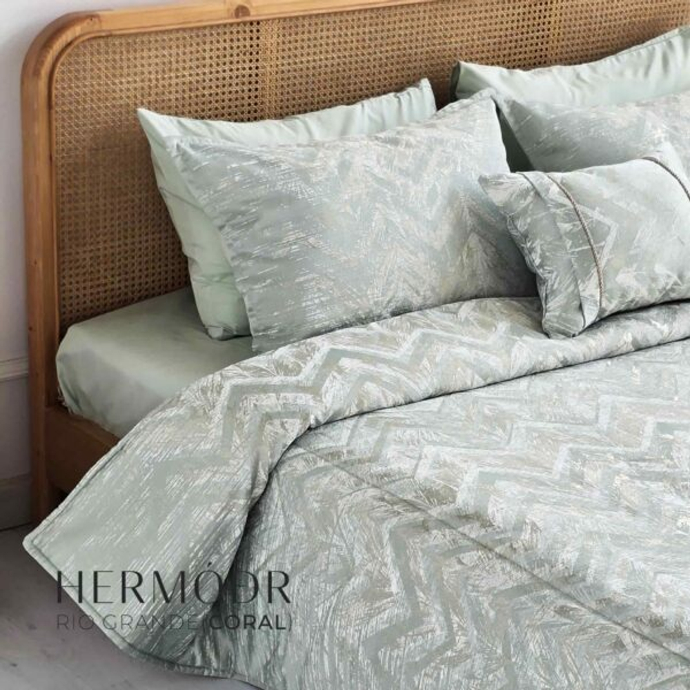 Комплект постельного белья двуспальный Rio Grand Coral Hermodr 7 предметов 130220288 Иран