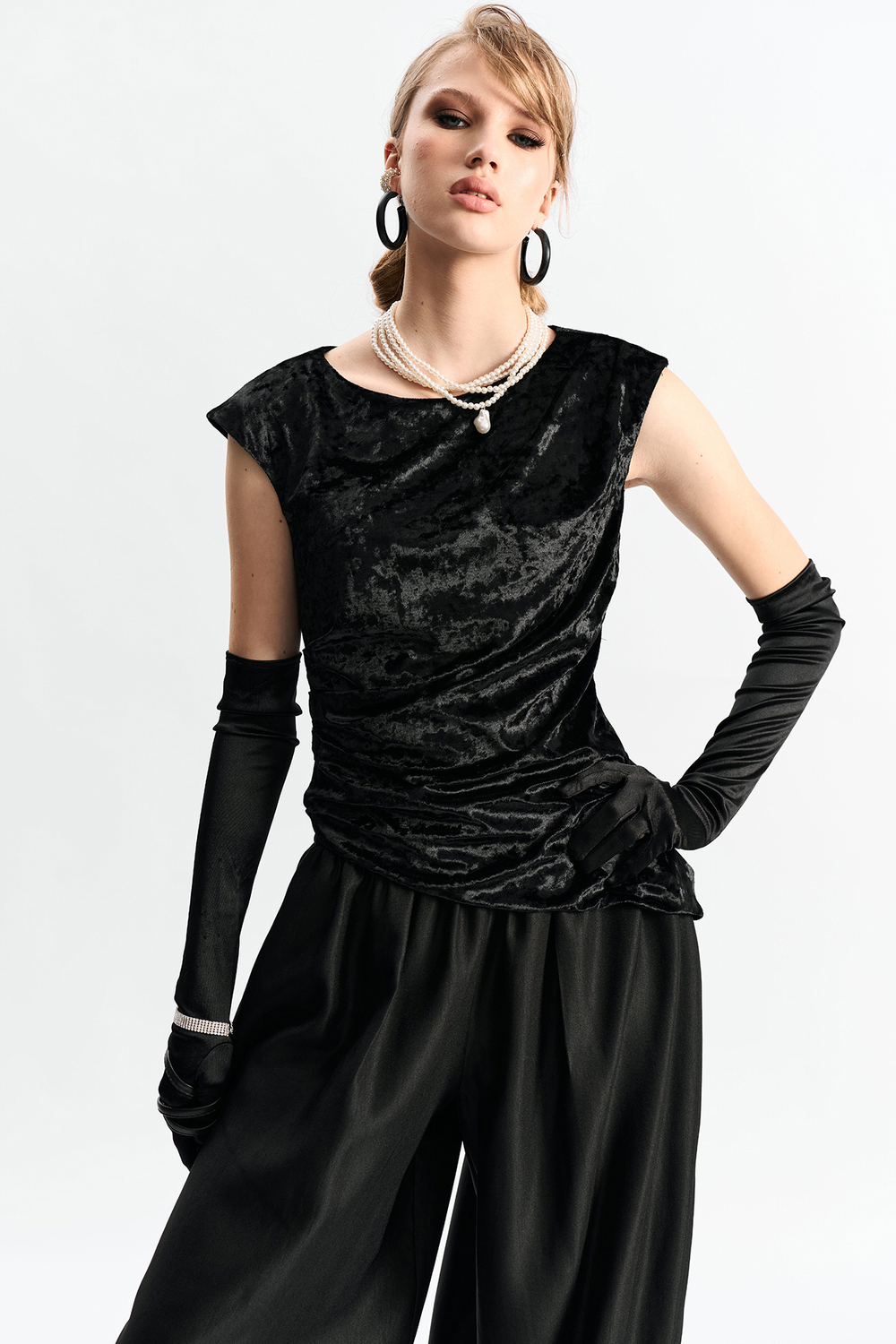 Блуза женская 1269 черный