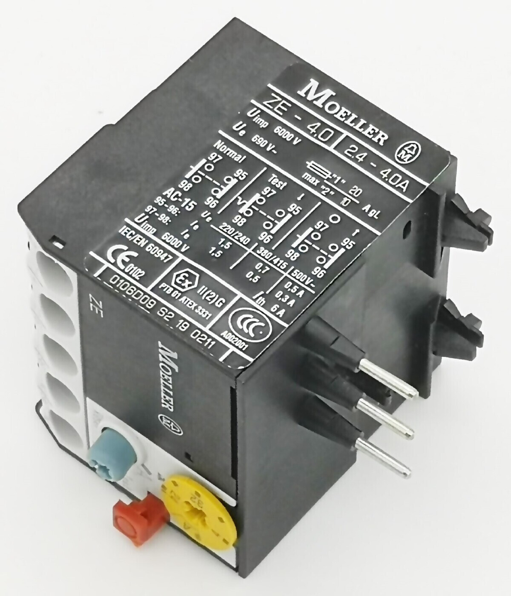 Реле перегрузки тепловое   Moeller/EATON ZE-4.0 A (2.4-4.0 A)