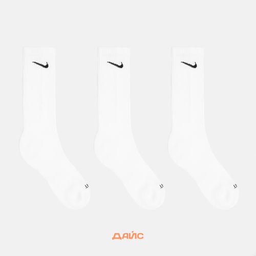Носки Nike Everyday Plus Cushioned Crew 3 Pairs артикул:SX6888-100 - купить в магазине Дайс