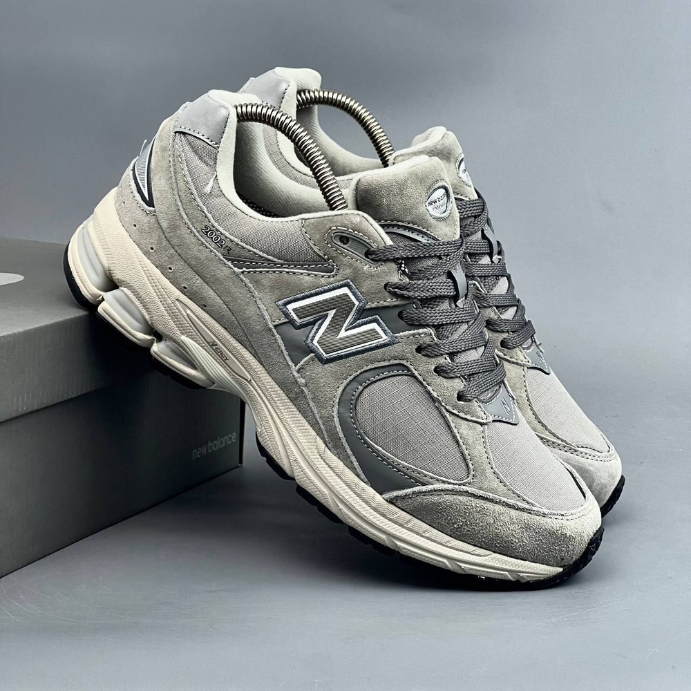Кроссовки NB 2002 GoreTex ТЕРМО #396 (сер.)