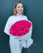 Роза малиновая Фулл Монти,25шт(00243)